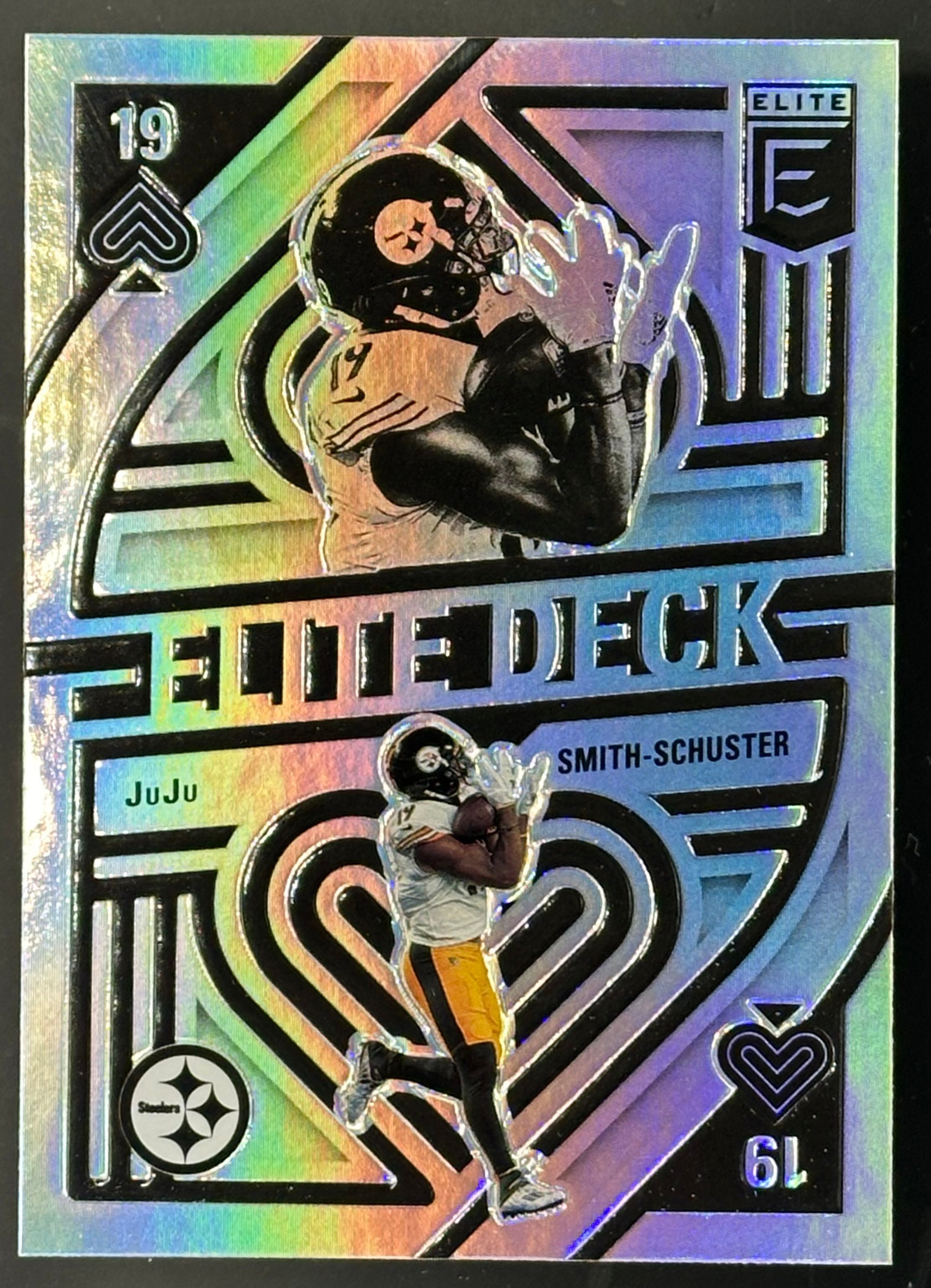 Juju Smith-Schuster HOLO "Elite Deck" 2021 Panini Donruss Elite #ED15 Steelers SNS Cards 
